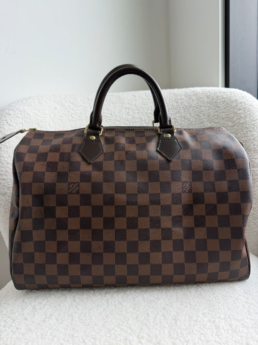 Louis Vuitton Speedy 35 Damier Ebene