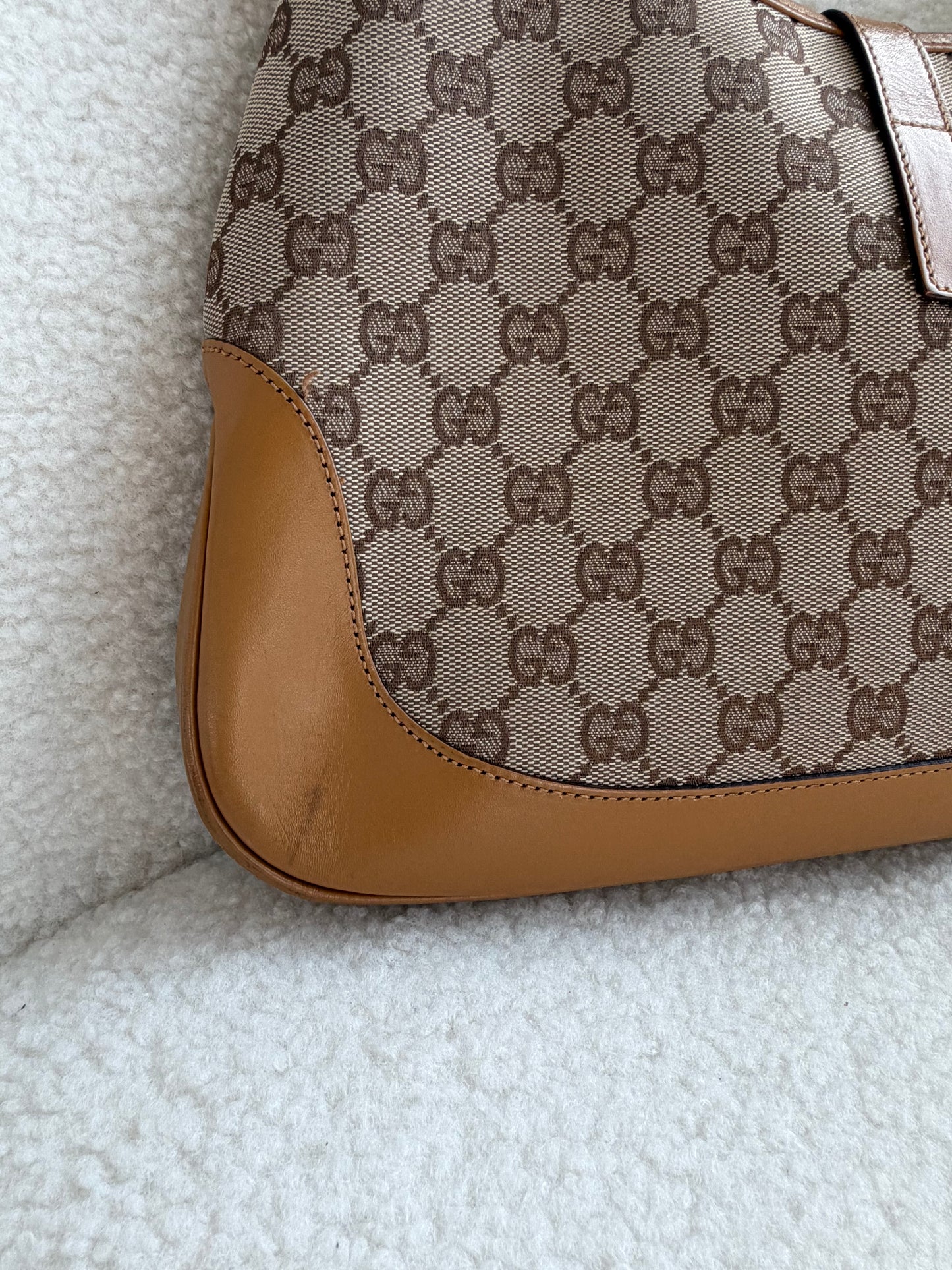 Gucci Jackie Medium - Camel Beige