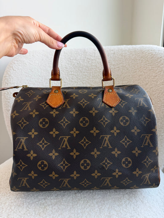 Louis Vuitton Speedy 30 Monogram, from 1998!
