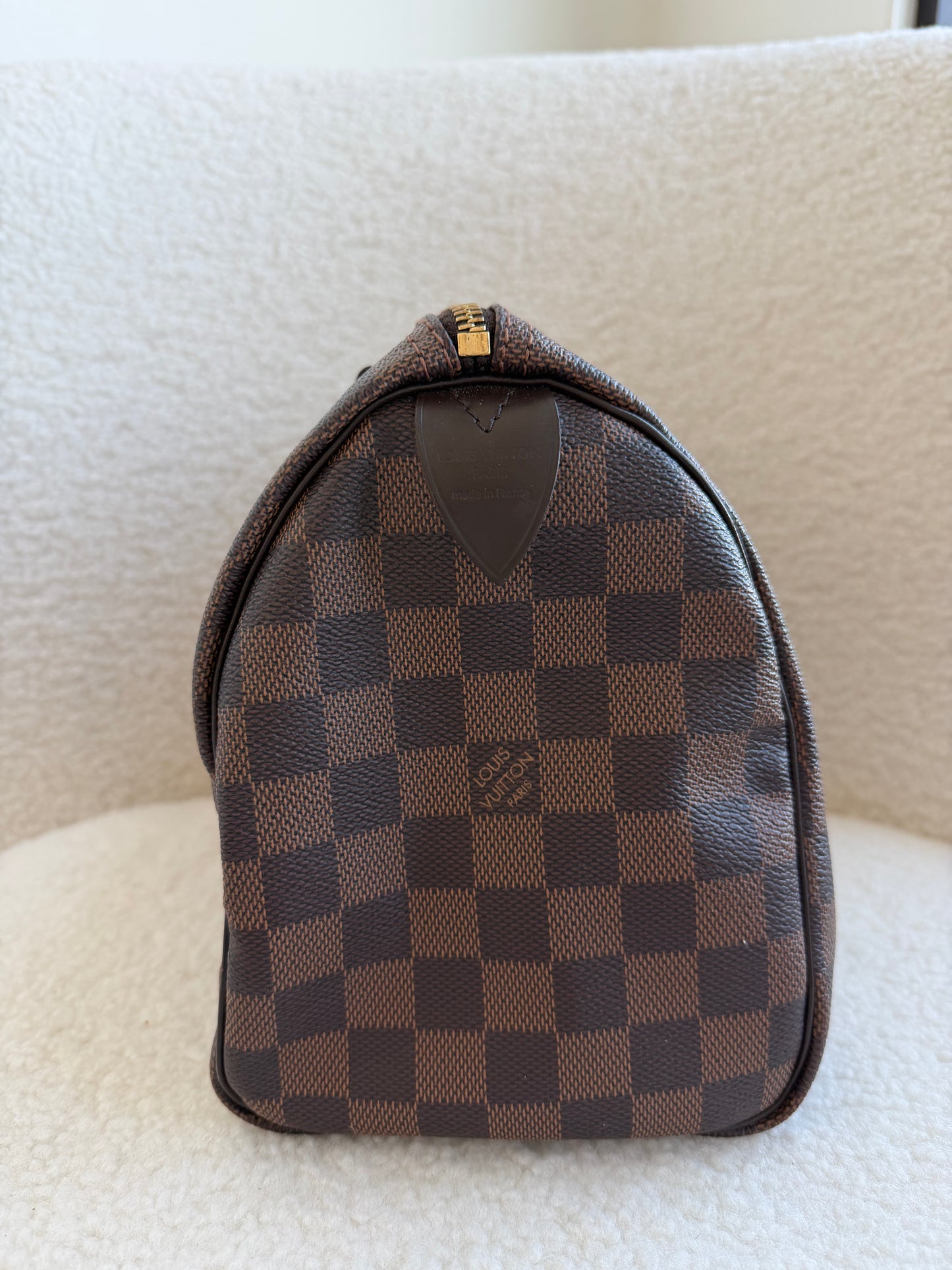 Speedy 25 damier ébène