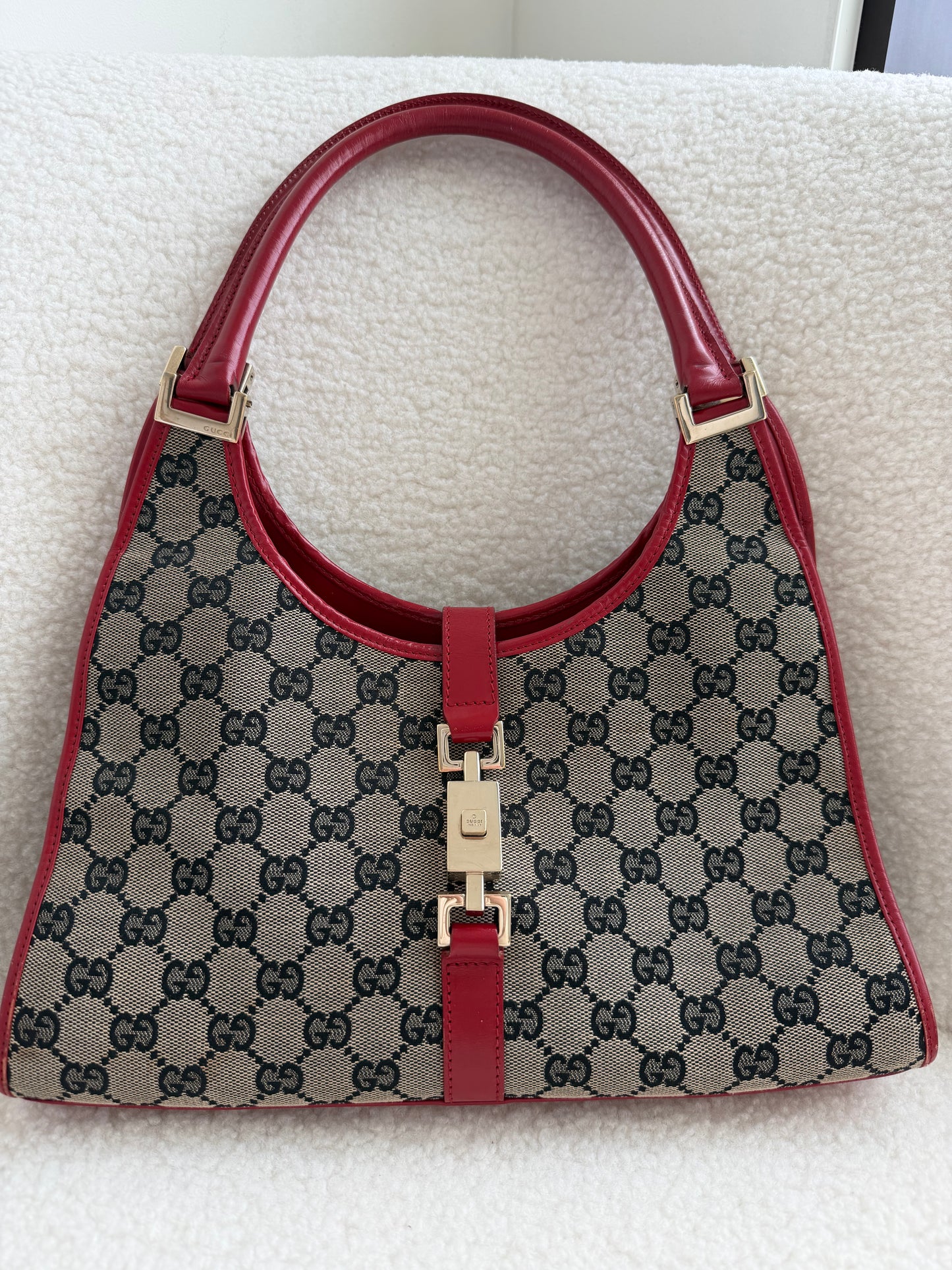 Gucci Jackie GG Vintage Shoulder Bag