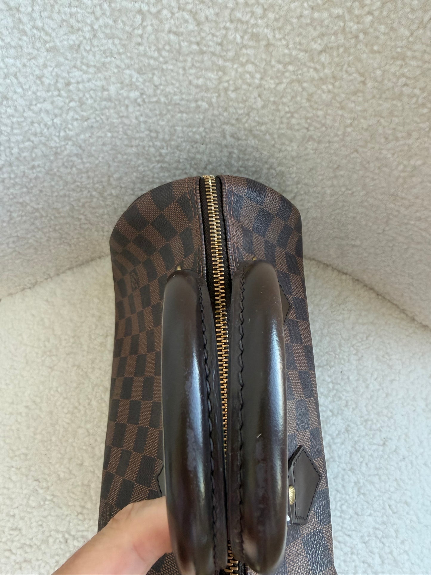 Speedy 25 damier ébène