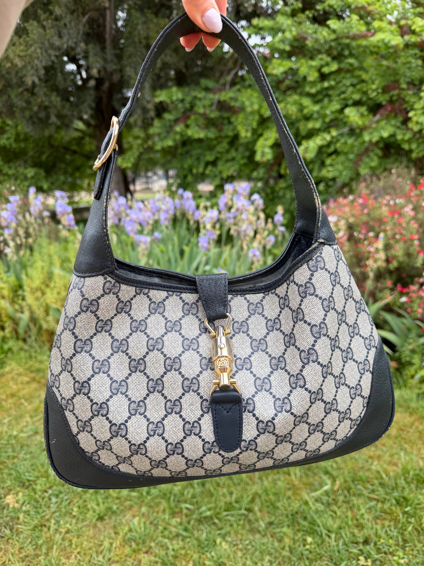 Gucci Jackie — Vintage Navy Blue