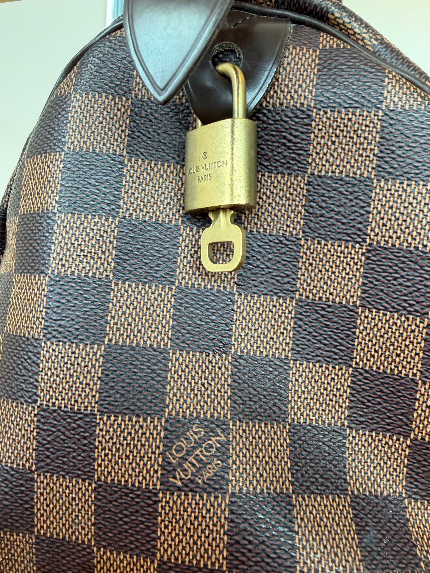 Louis Vuitton Speedy 35 Damier Ebene