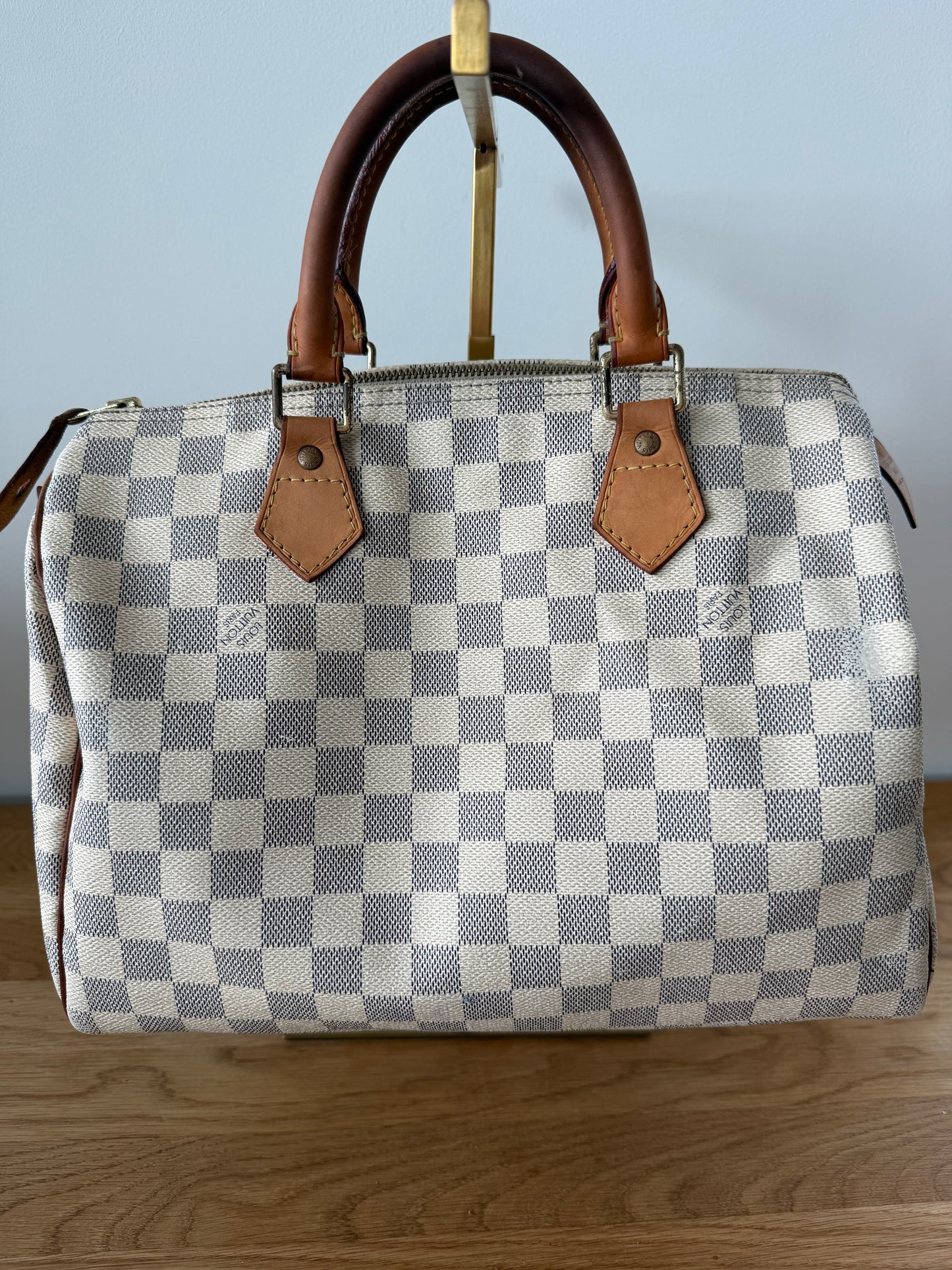 Speedy 30 Damier Azur