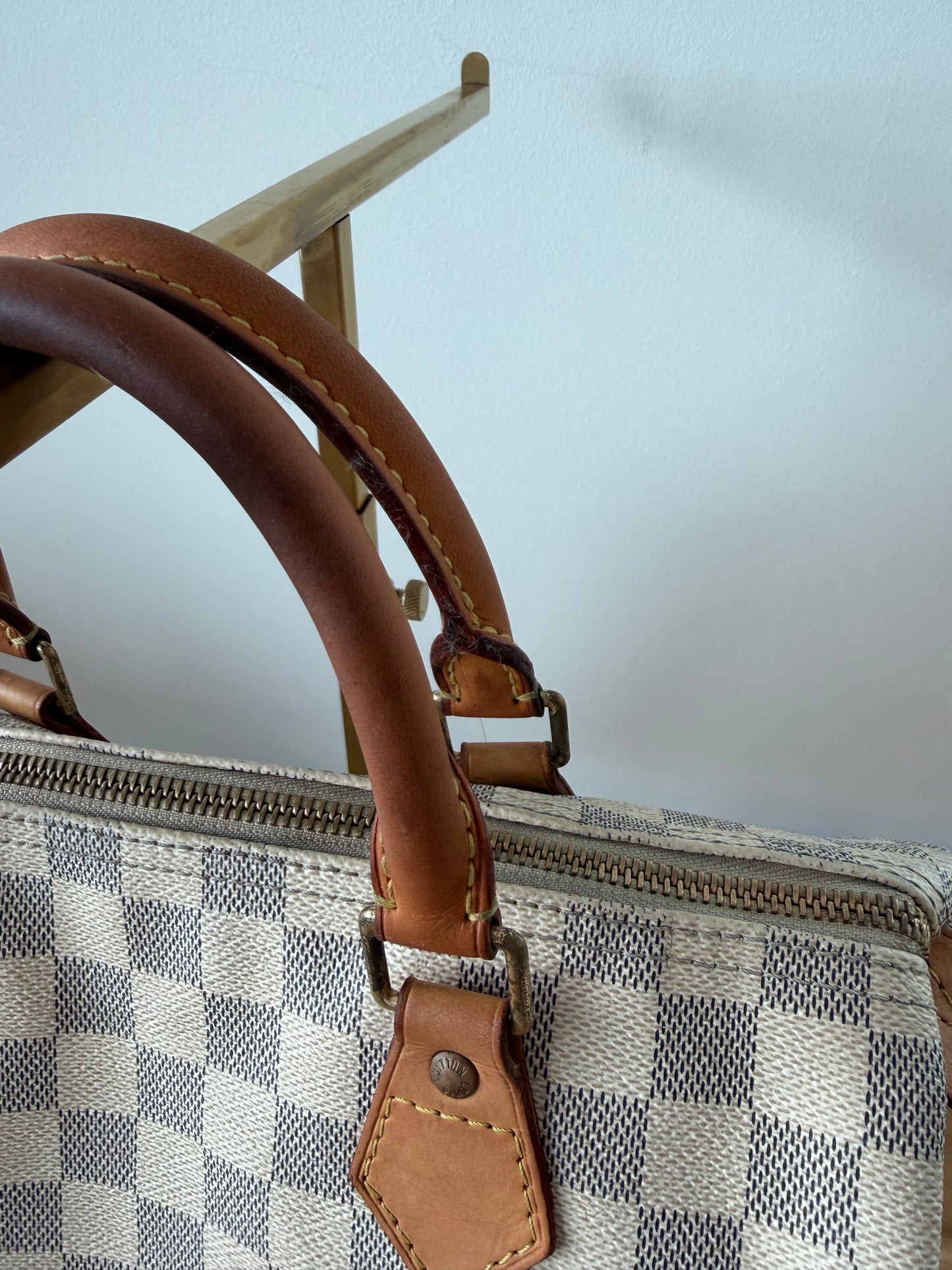 Speedy 30 Damier Azur