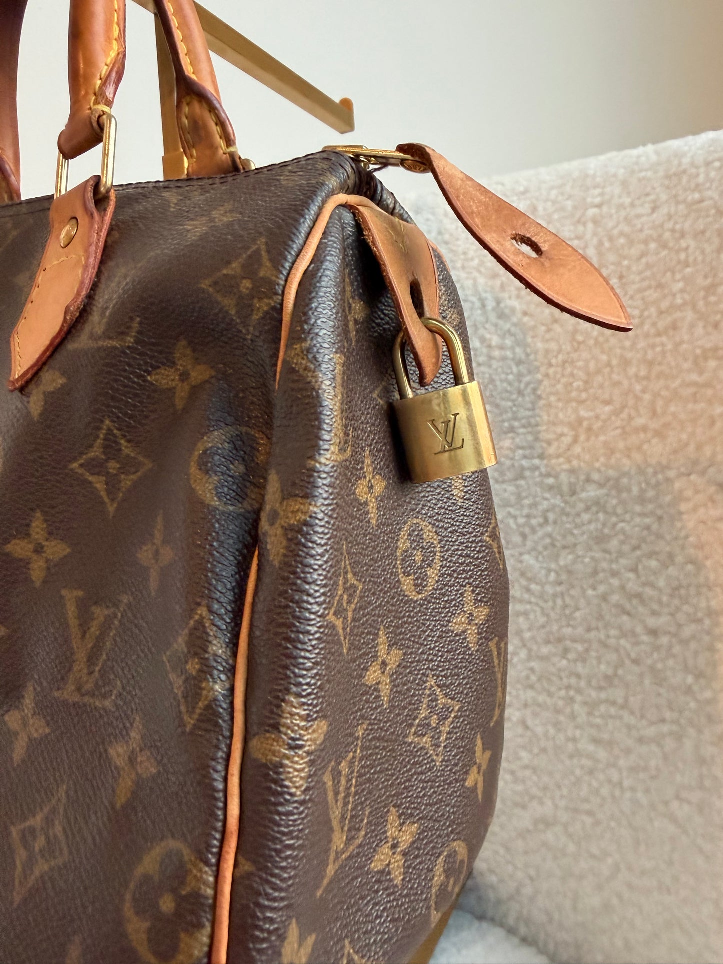Louis Vuitton Speedy 25, with lock and original dustbag from LV