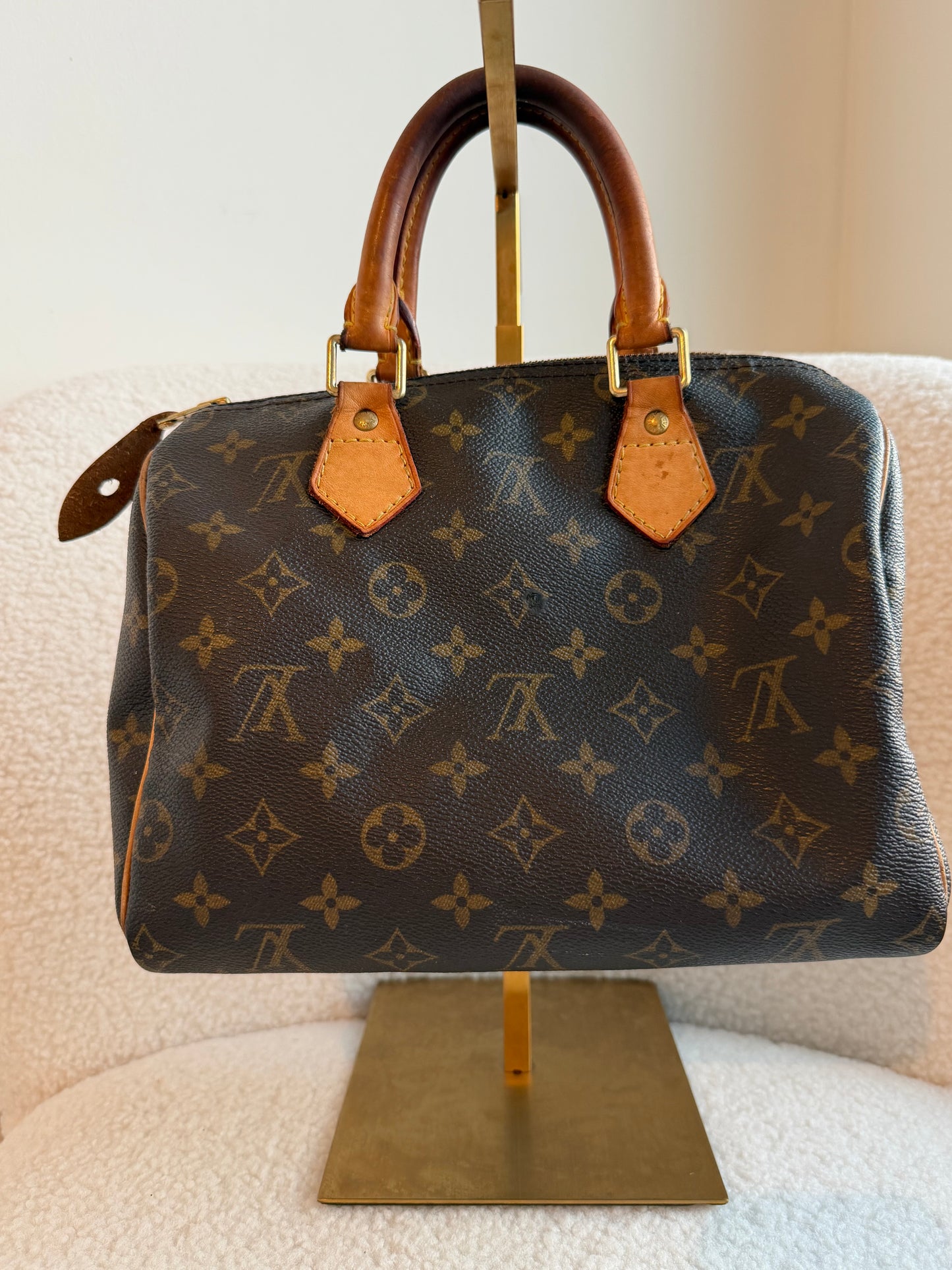Louis Vuitton Speedy 25, with lock and original dustbag from LV