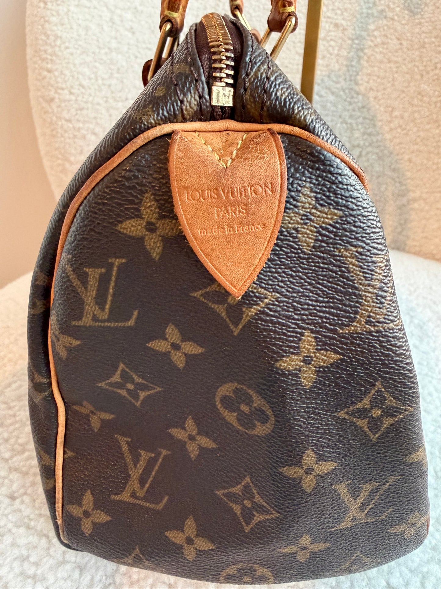 Louis Vuitton Speedy 25, with lock and original dustbag from LV