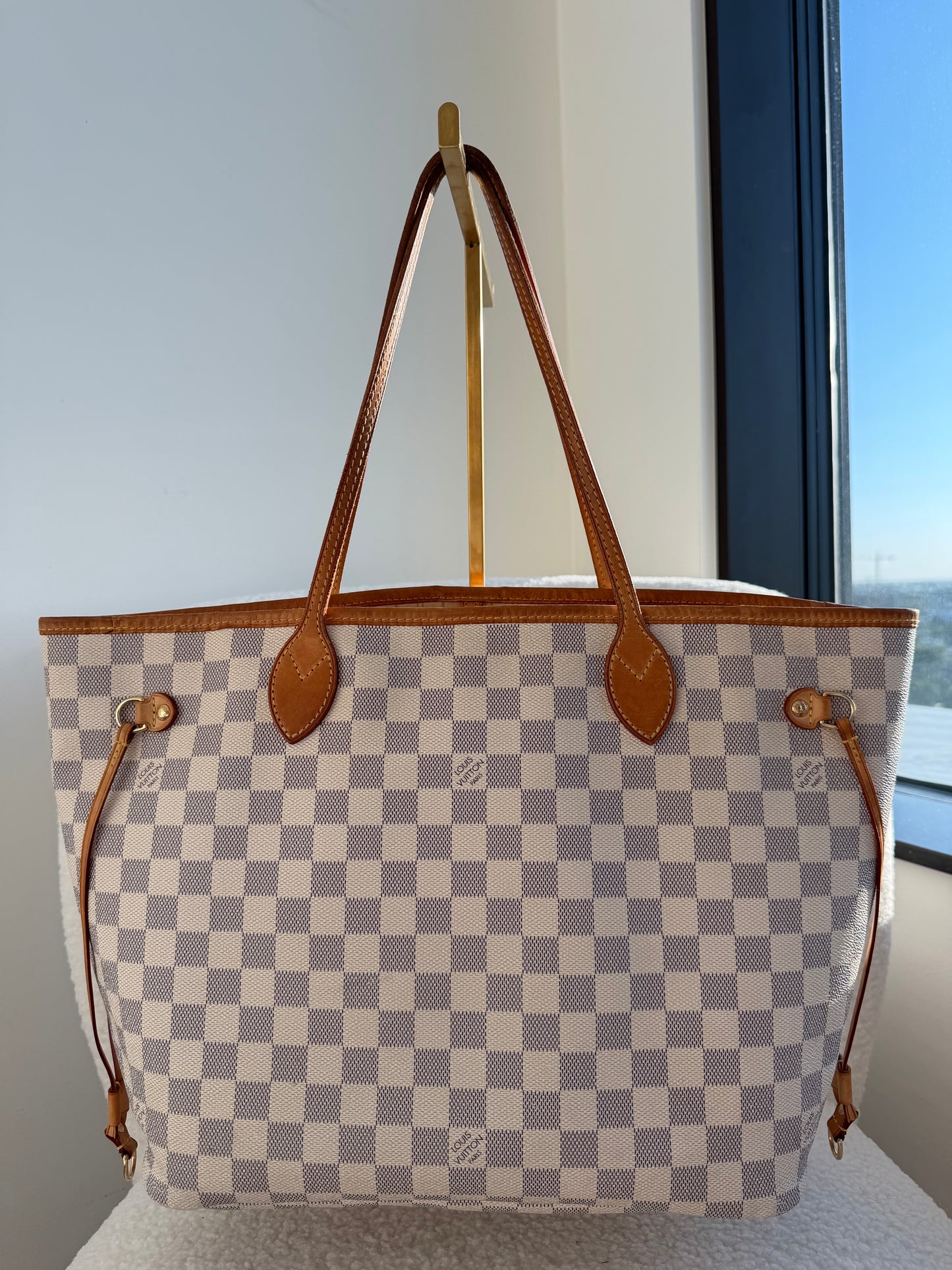 Louis Vuitton Neverfull MM Damier Azur