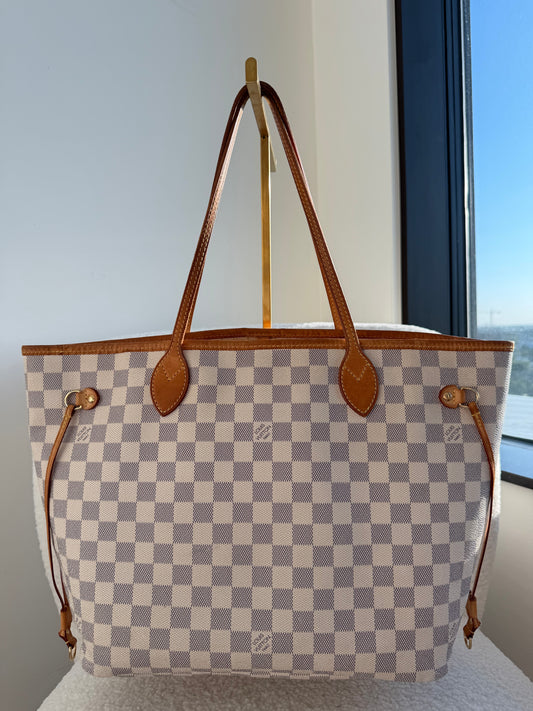 Louis Vuitton Neverfull MM Damier Azur