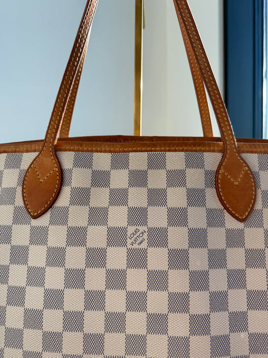 Louis Vuitton Neverfull MM Damier Azur