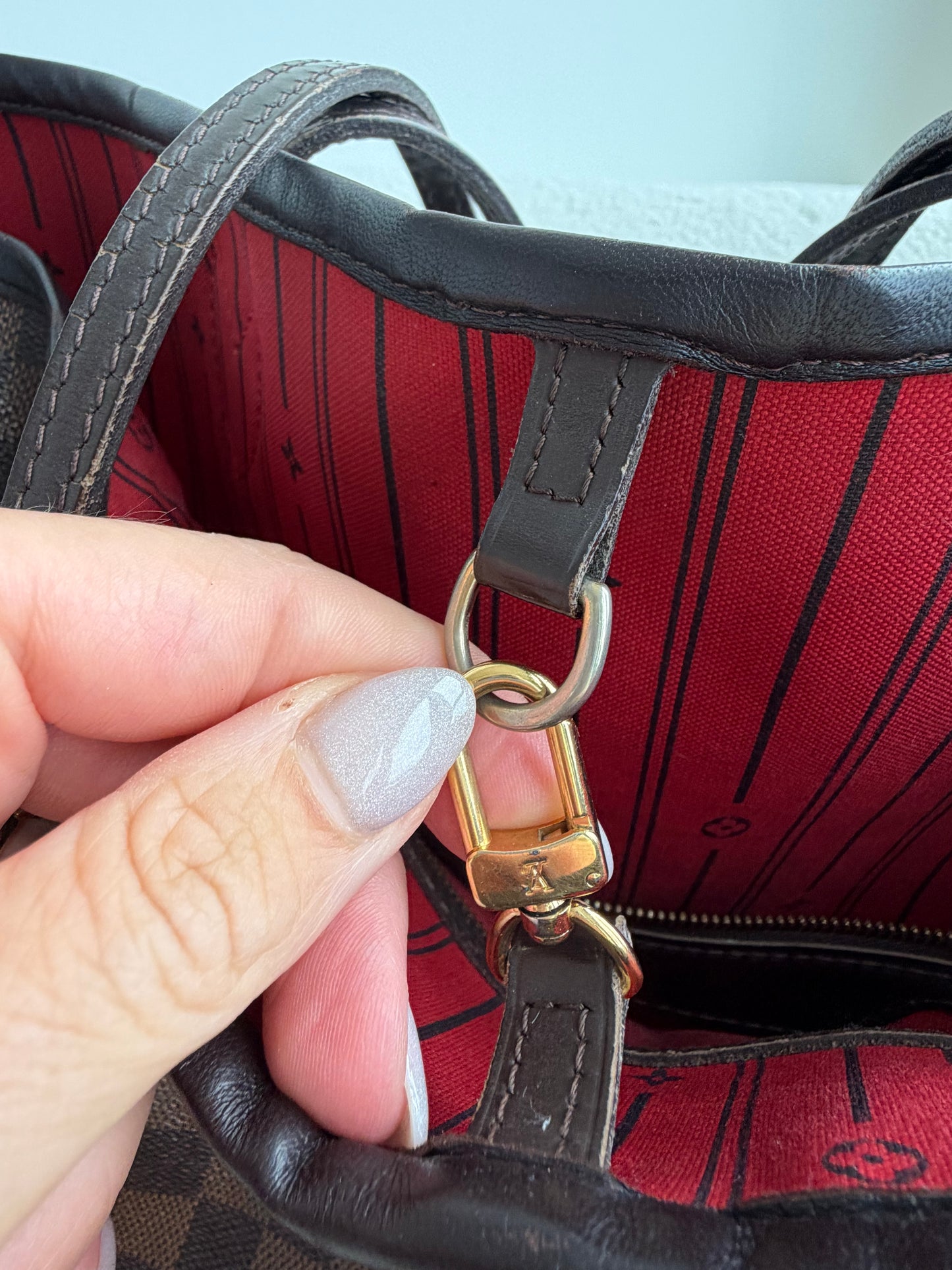 Louis Vuitton Neverfull GM Damier Ebène