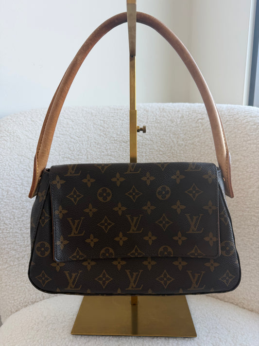 Louis Vuitton Mini Looping Vintage 2003 — bevestigingspunt handvat