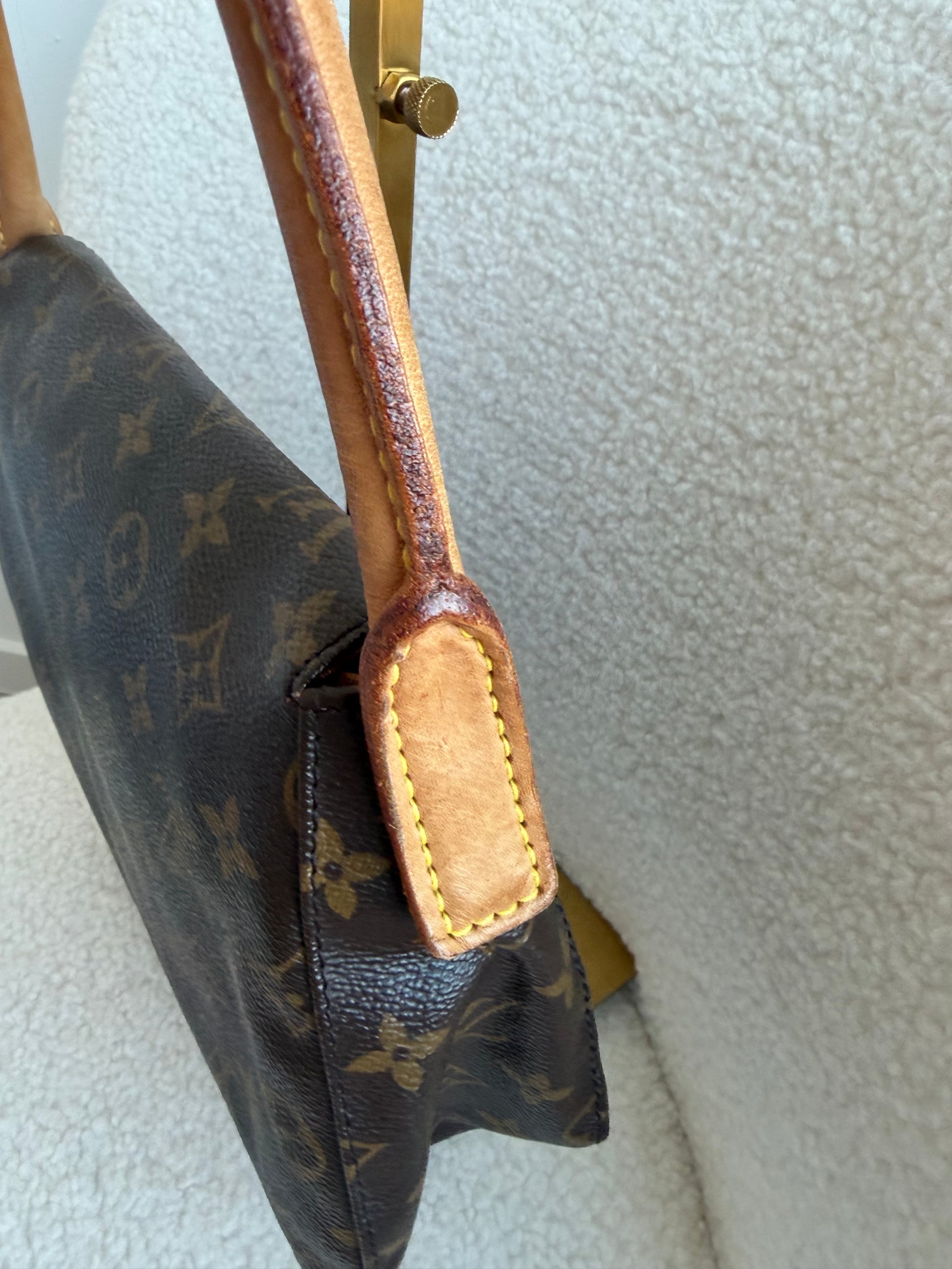 Louis Vuitton Mini Looping Vintage 2003 — vooraanzicht op standaard