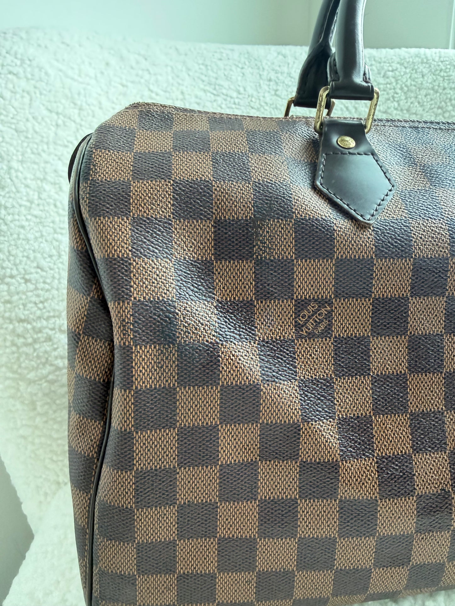 Louis Vuitton Speedy 35 Damier Ebene