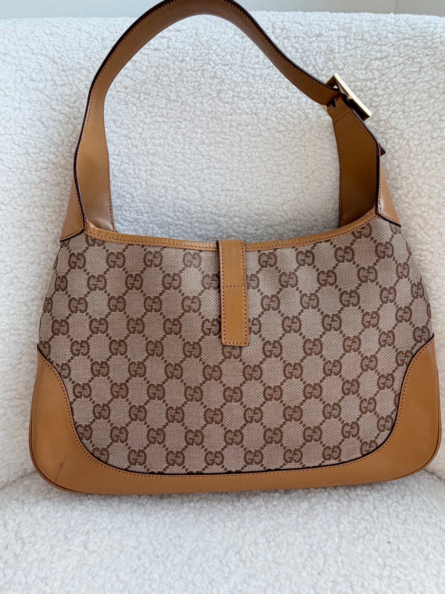 Gucci Jackie Medium - Camel Beige