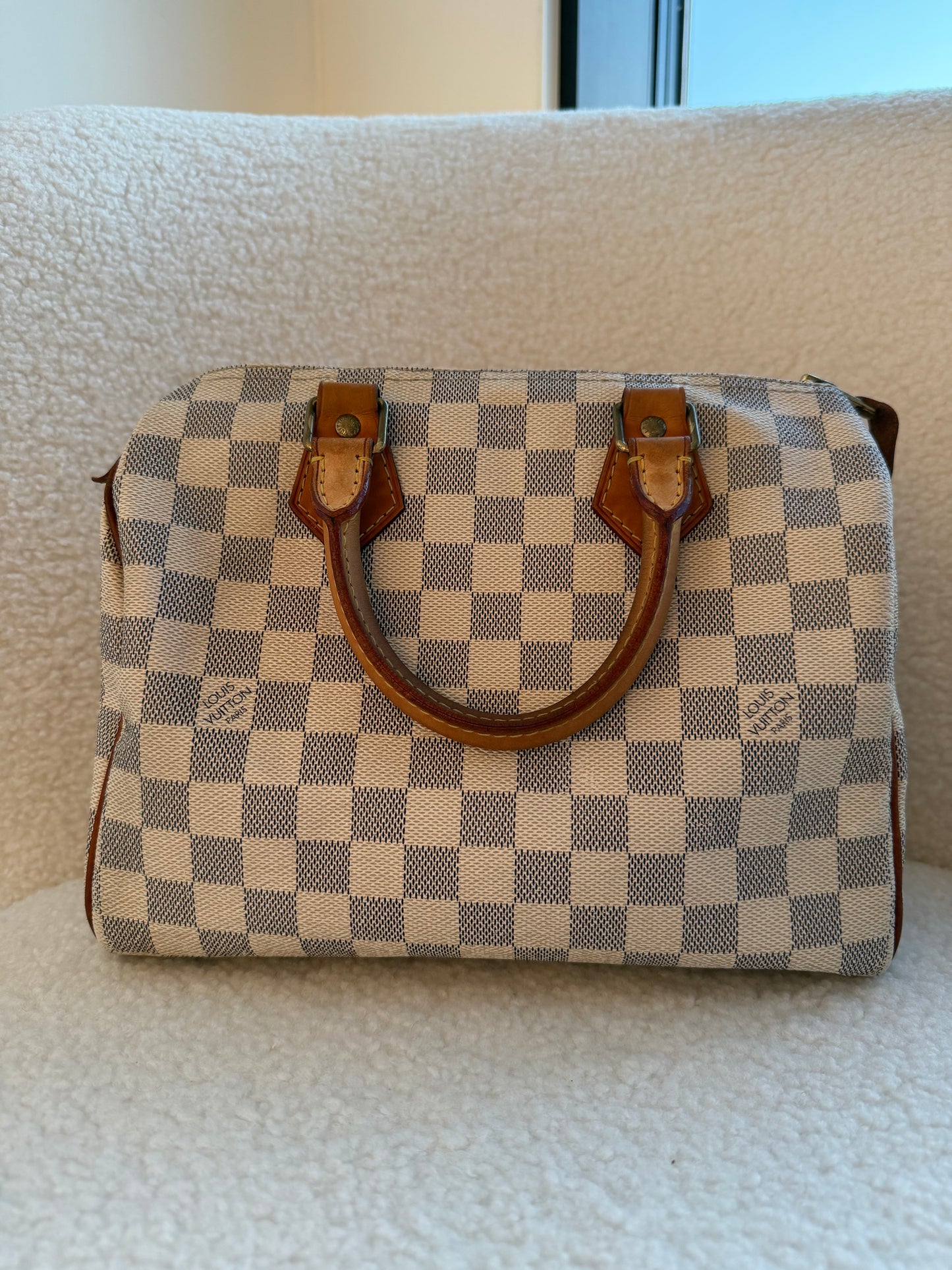 Louis Vuitton Speedy 25 Damier Azur