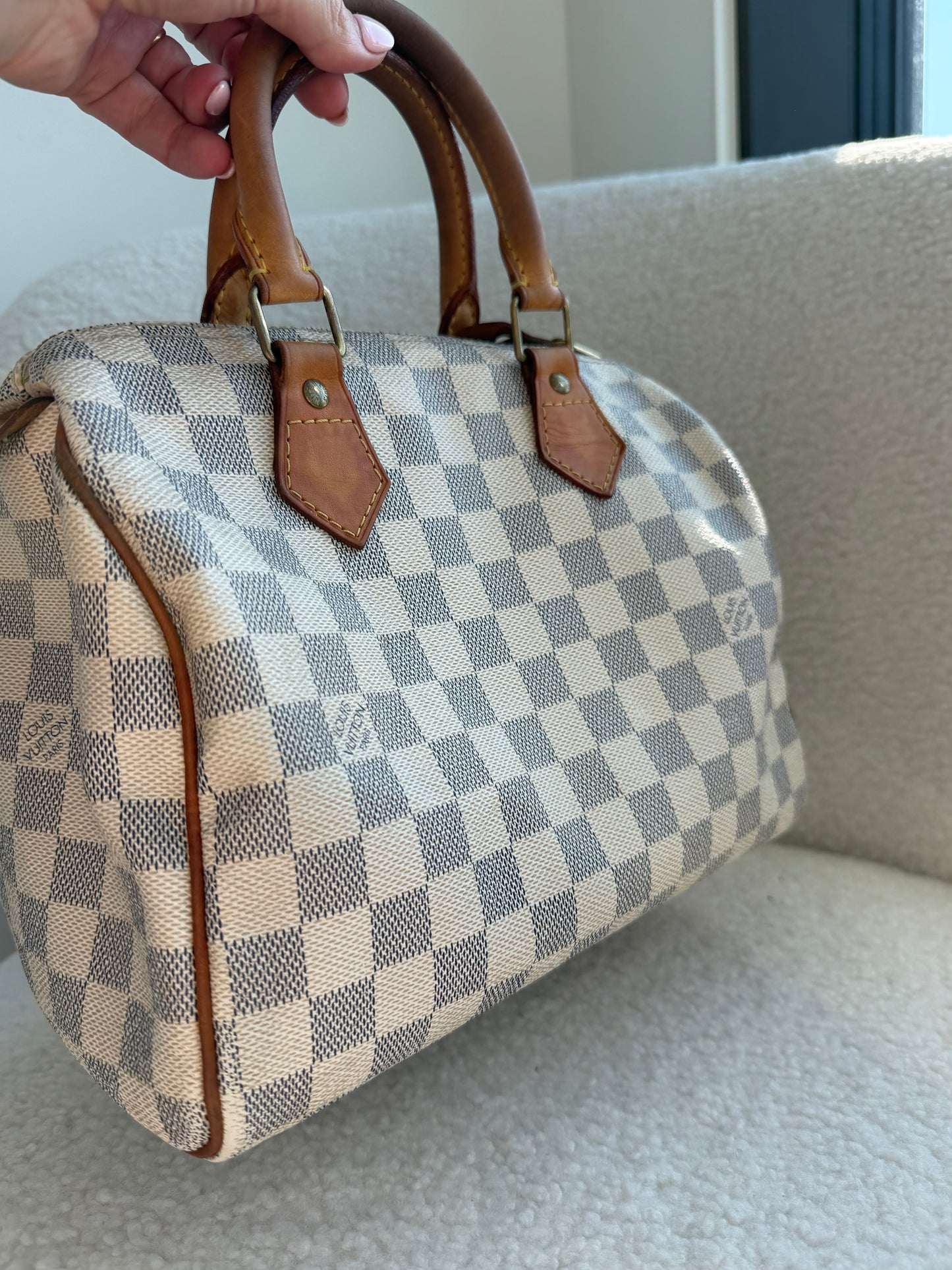 Louis Vuitton Speedy 25 Damier Azur