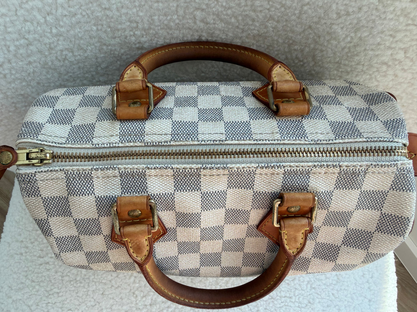 Louis Vuitton Speedy 25 Damier Azur