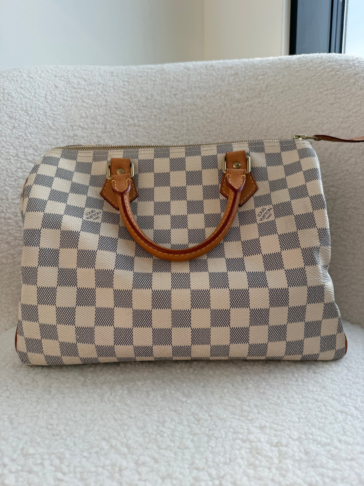 Louis Vuitton Speedy 30 Damier Azur