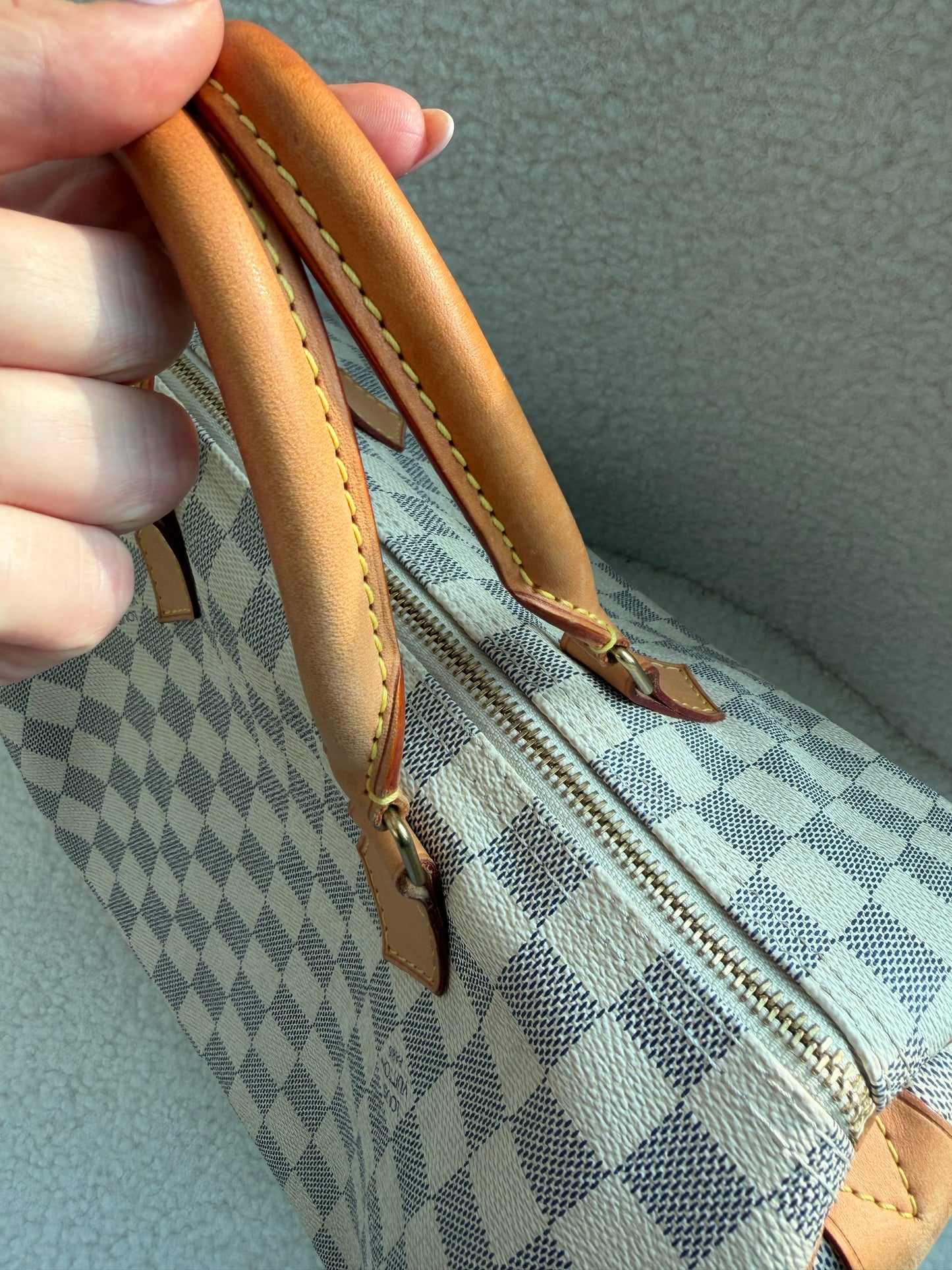 Louis Vuitton Speedy 30 Damier Azur