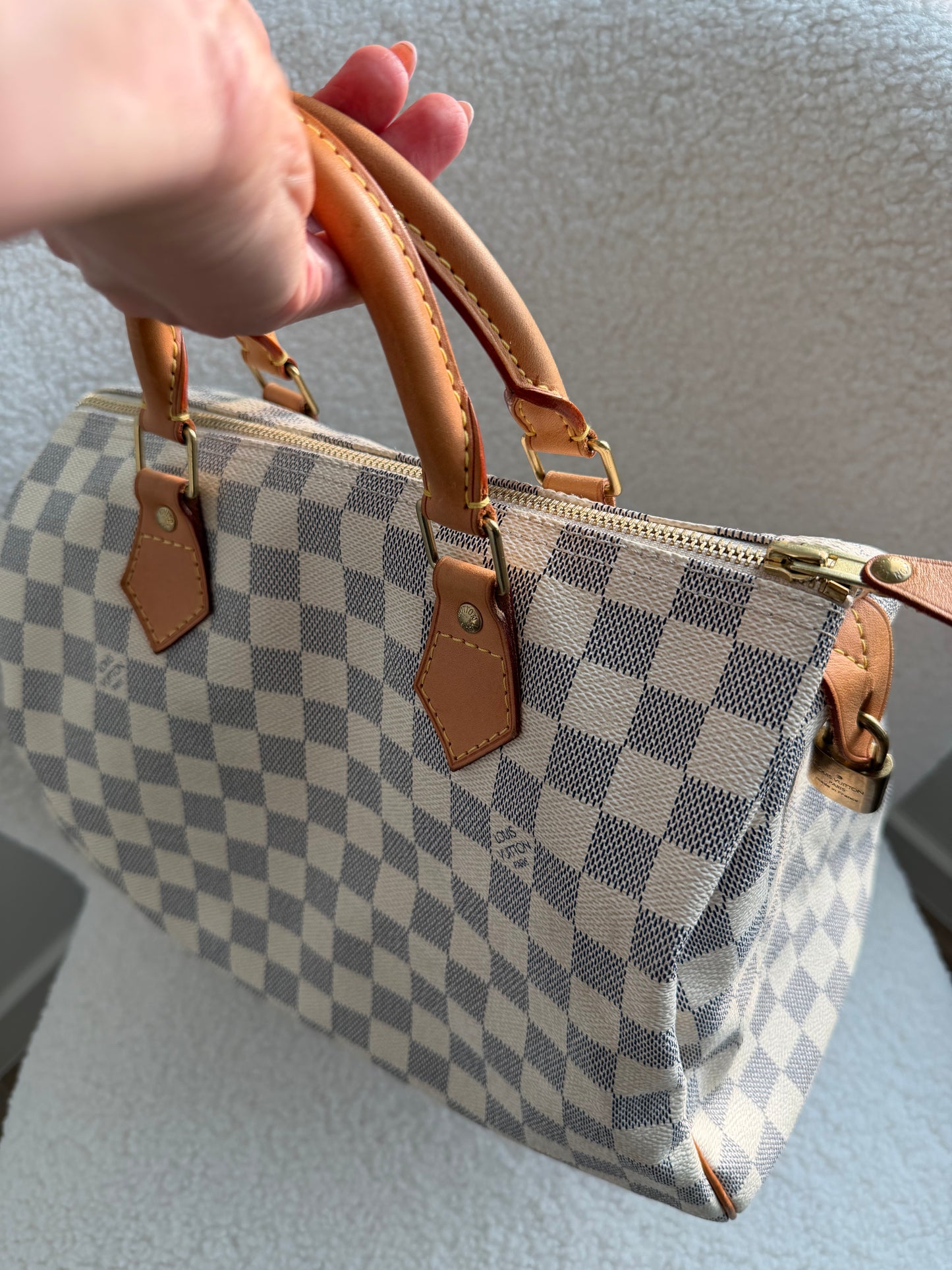 Louis Vuitton Speedy 30 Damier Azur