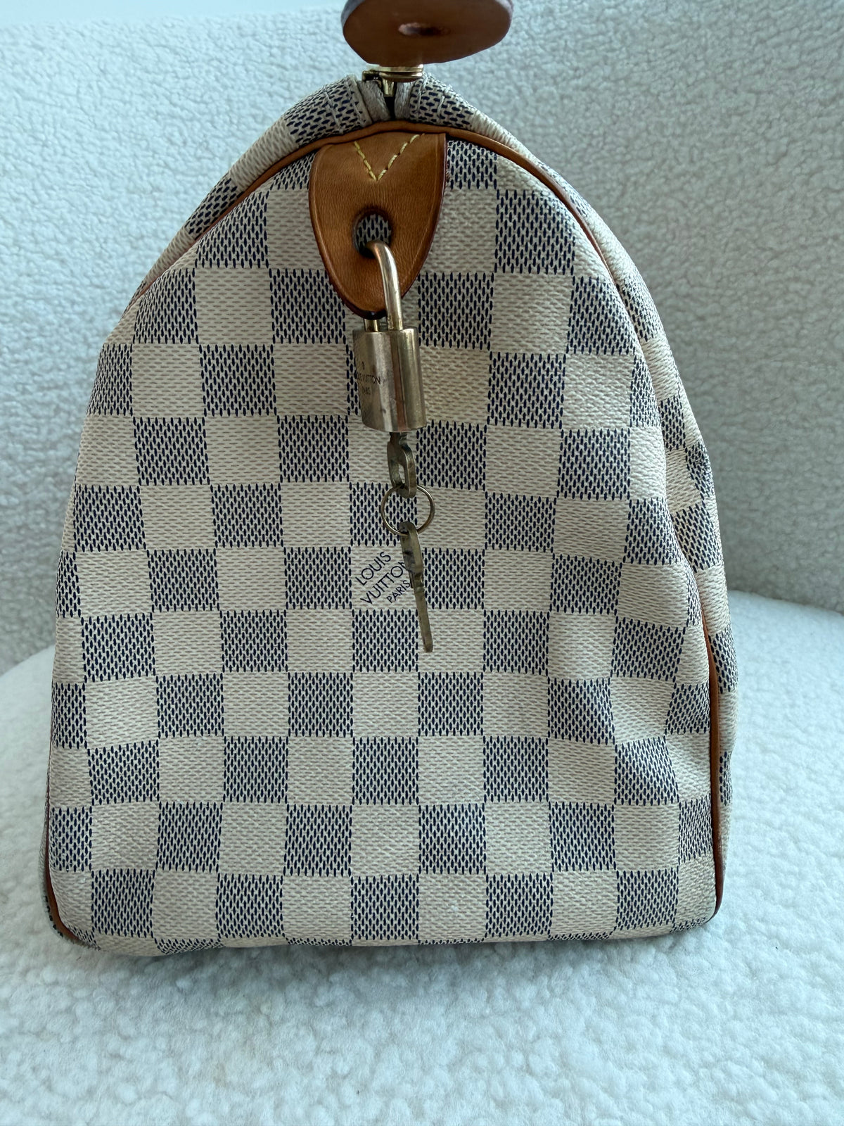 Louis Vuitton Speedy 30 Damier Azur
