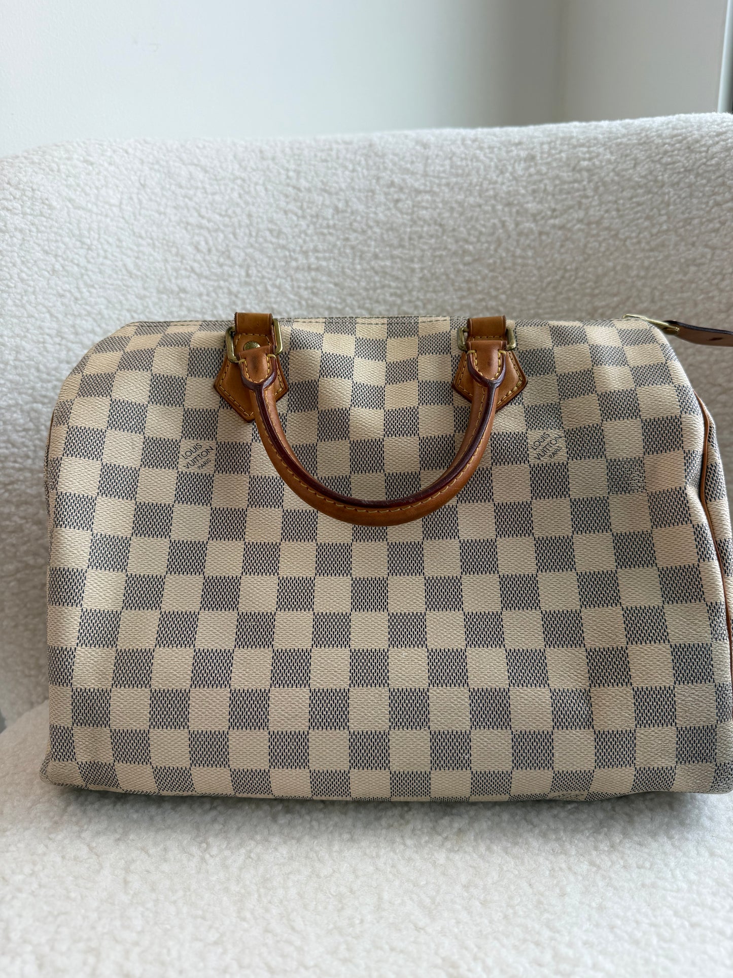 Louis Vuitton Speedy 30 Damier Azur