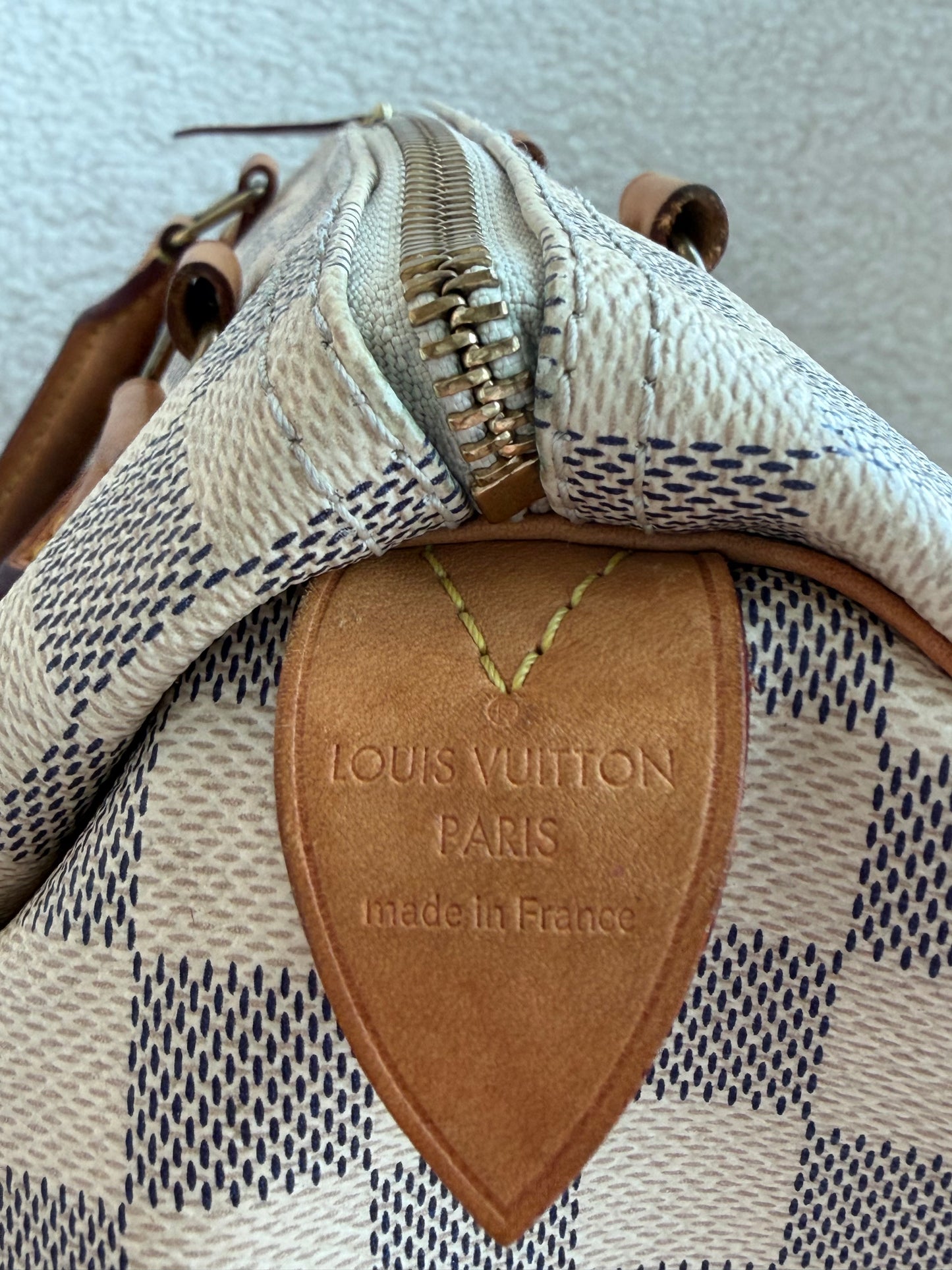 Louis Vuitton Speedy 30 Damier Azur