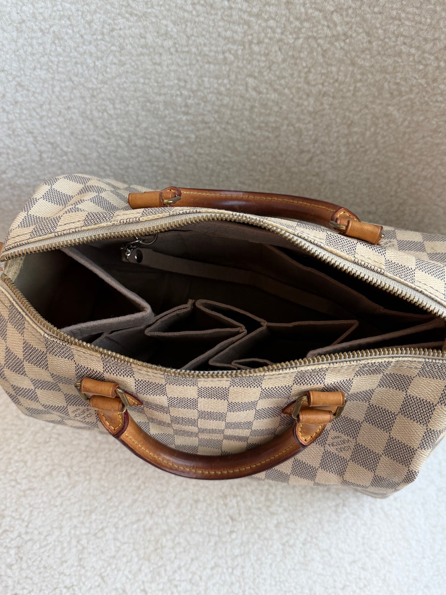Louis Vuitton Speedy 30 Damier Azur