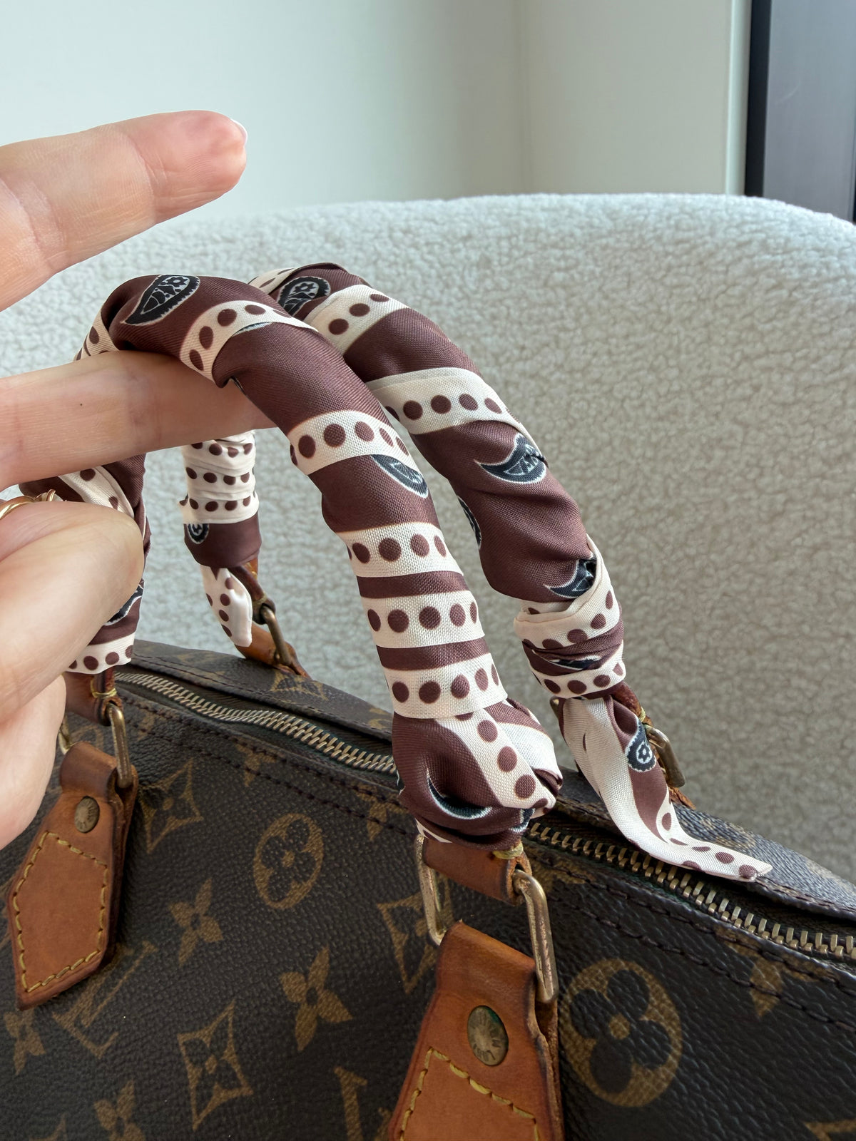 Louis Vuitton Speedy 30 Monogram, from 1998!