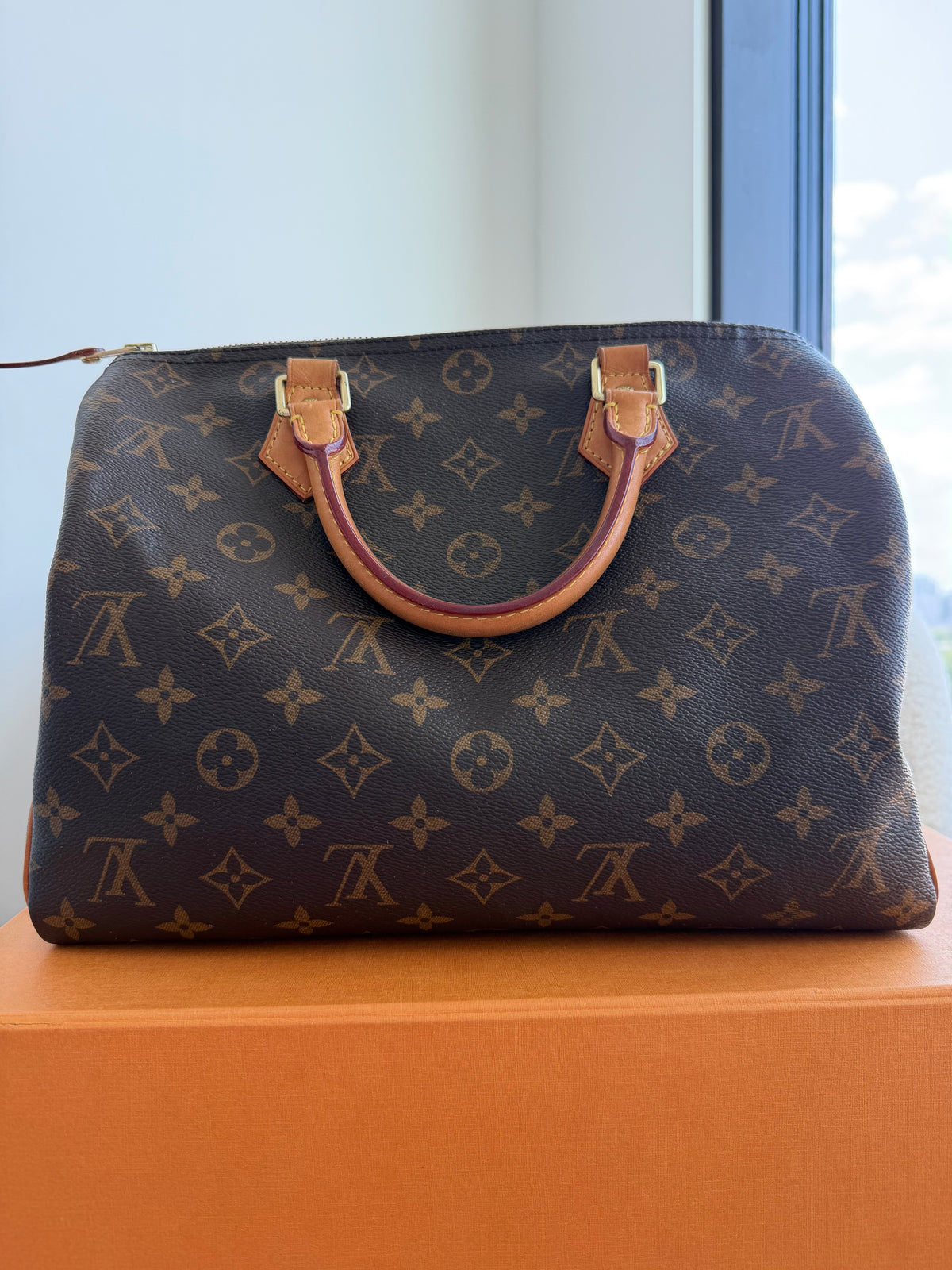 Louis Vuitton Speedy 30 — 2018 , With Box, lock, 2 keys + pouch