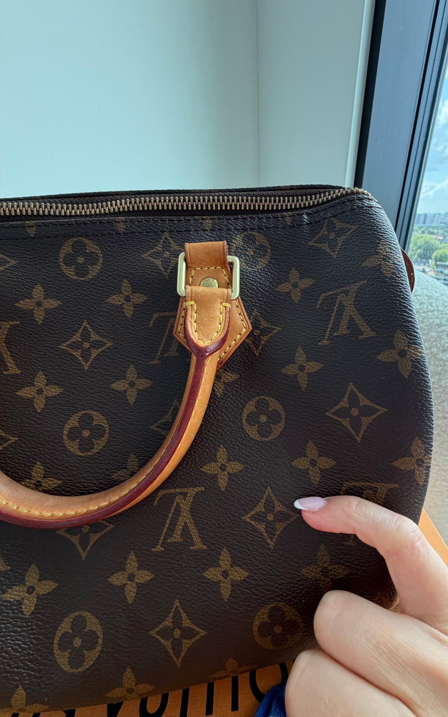 Louis Vuitton Speedy 30 — 2018 , With Box, lock, 2 keys + pouch